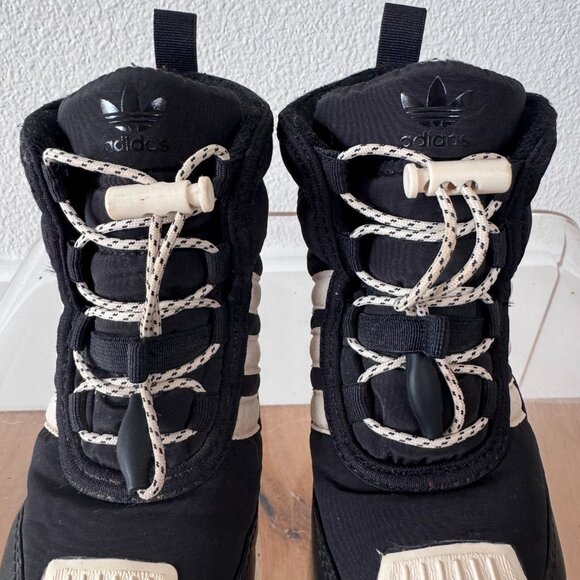 Adidas Superstar 360 Boot 2.0 Core Black Ecru Tint Size 7C | Toddler Streetwear - Picture 4 of 12